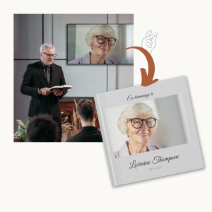 Album « Hommage d'une vie » - Couverture rigide - 30 pages
