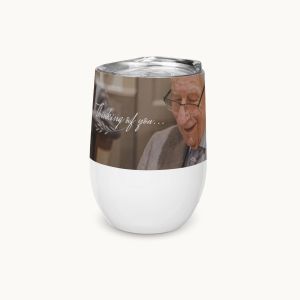 Personalized wine tumbler